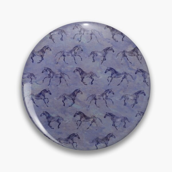 Item preview, Galloping horse 1 to 4 - pattern on purple marbled background designed and sold by SylvieG18.
