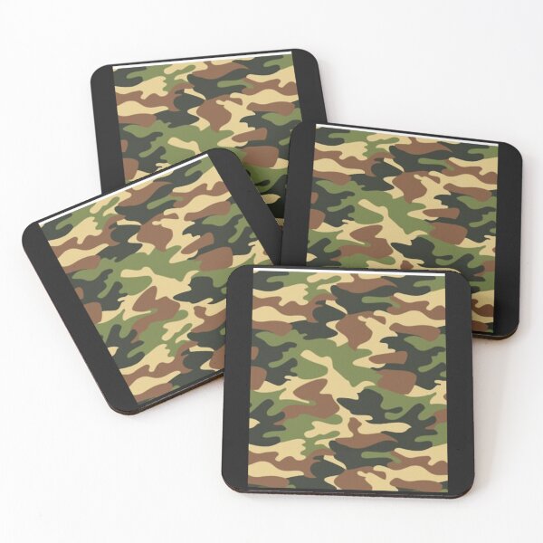 Item preview, Pattern of various colors green black brown and off-white                designed and sold by inspirecul.