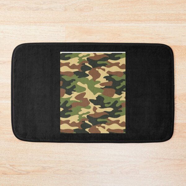 Item preview, Pattern of various colors green black brown and off-white                designed and sold by inspirecul.