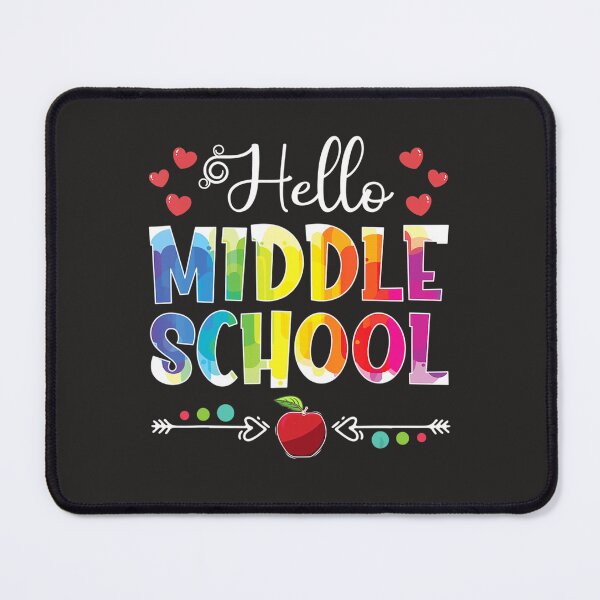Item preview, Back To School Hello Middle School Girls Boys Tiedye  designed and sold by fawsonpnhamme.