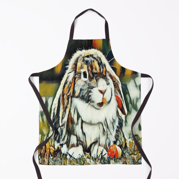Item preview, Abstract Picture Of A Cute Rabbit With Long Ears designed and sold by McThingummy.