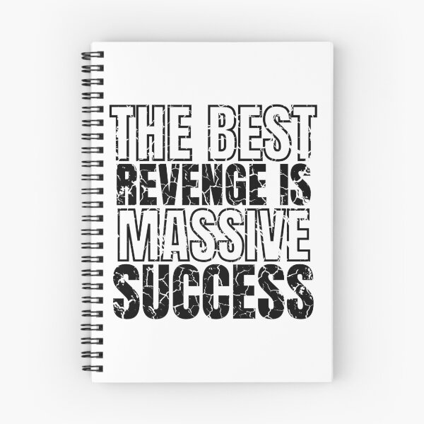 Item preview, The Best Revenge is Massive Success distressed 2 designed and sold by KingsManKind.