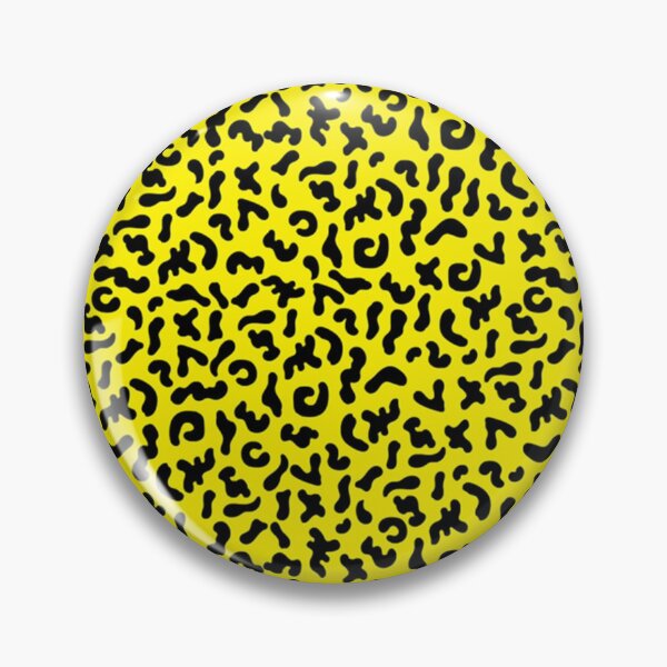 Item preview, Yellow Abstract Animal Print Preppy Y2K      designed and sold by inspirecul.