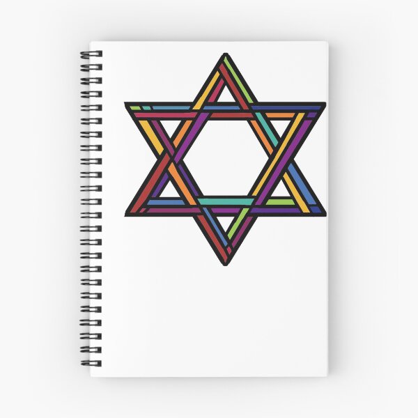 Item preview,  Rainbow Star Of David designed and sold by Molly Kaye.