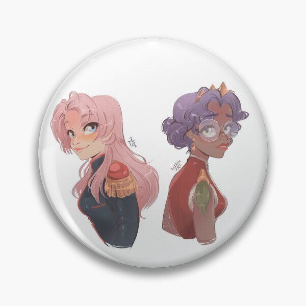 Item preview, Utena and Anthy designed and sold by Debbie503art.