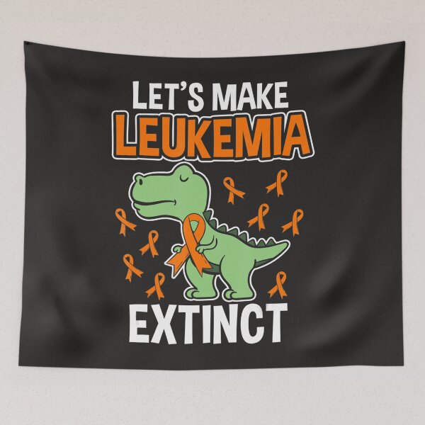 Item preview, Leukemia Dinosaur Orange Ribbon Hematologist Reptile Fossil  designed and sold by roselbktewaxmq.