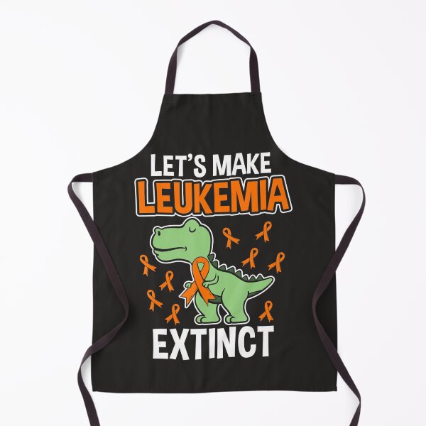Item preview, Leukemia Dinosaur Orange Ribbon Hematologist Reptile Fossil designed and sold by roselbktewaxmq.