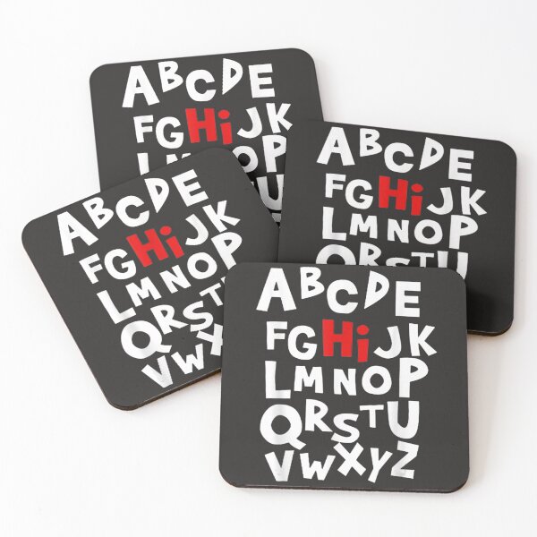 Item preview, Back To School Hi Alphabet Letters For Women Men  designed and sold by fawsonpnhamme.