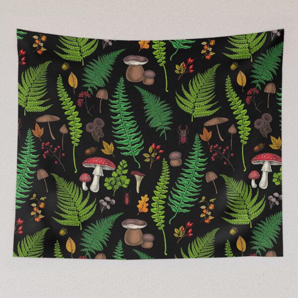 Item preview, Woodland flora and fauna designed and sold by Katerina Mitkova Kirilova.