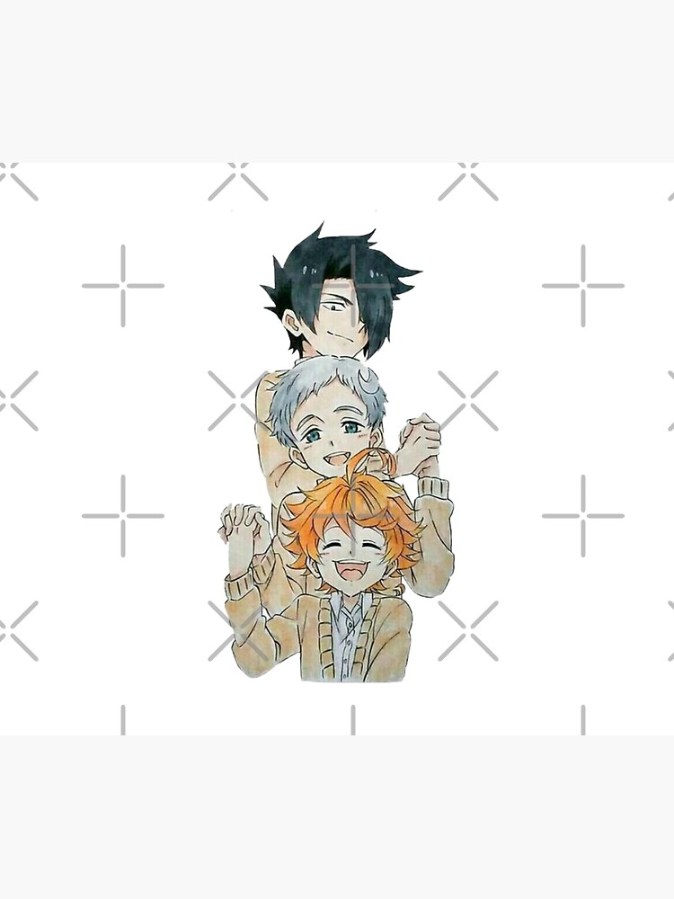 Norman The Promised Neverland Throw Blanket