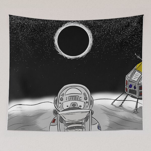 Item preview, Astronaut Watching an Eclipse designed and sold by IIZII.