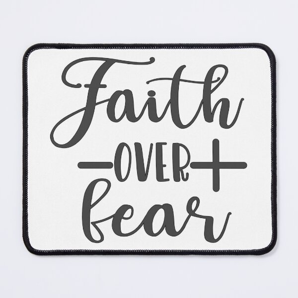 Item preview, Christian Design - Faith Over Fear designed and sold by simplydesignart.