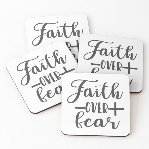 Item preview, Christian Design - Faith Over Fear designed and sold by simplydesignart.
