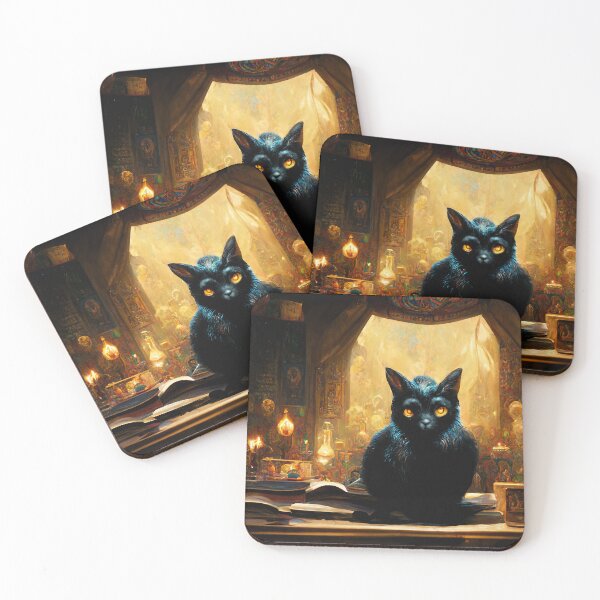 Item preview, Cat in alchemy lab designed and sold by Mahkor.