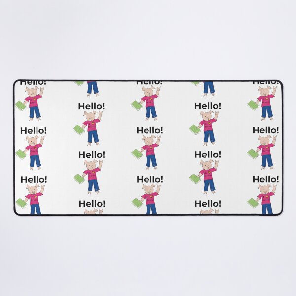 Item preview, Hello!  I love books and reading! Cute introvert pig. Reader designed and sold by PiggingJapan.