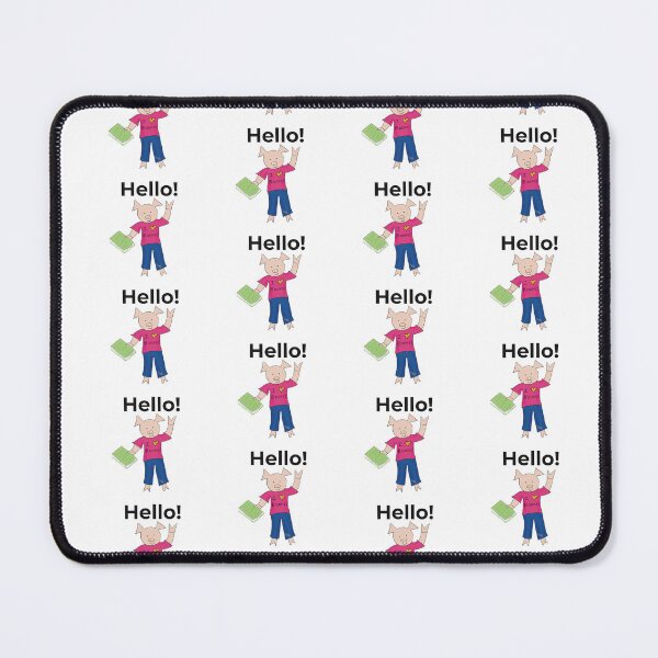 Item preview, Hello!  I love books and reading! Cute introvert pig. Reader designed and sold by PiggingJapan.