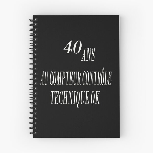 Item preview, 40 ans au compteur contrôle technique OK designed and sold by toufikpromo.