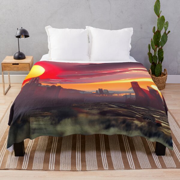 Item preview, AI Generated Art, Retro Sunset Matte Painting designed and sold by ACC .