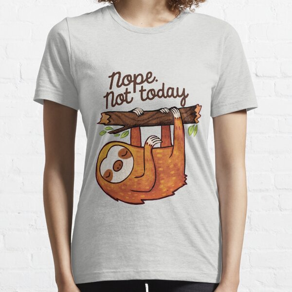 Sloth Nope Essential T-Shirt