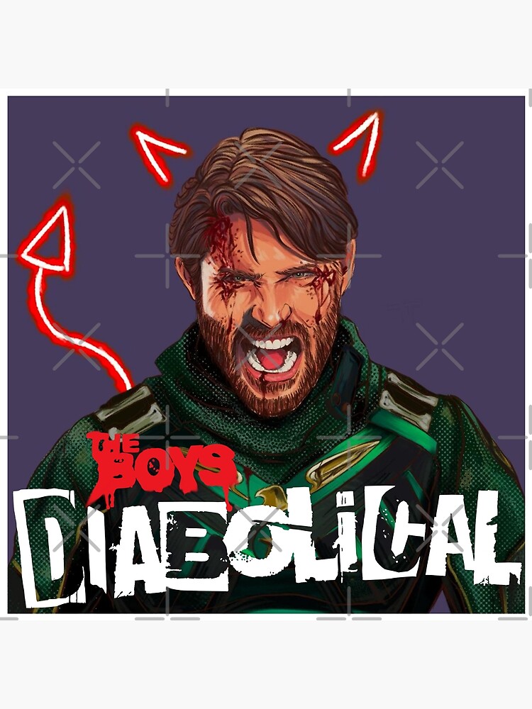 "soldier boy the boys tvshow" Poster for Sale by KitchenContents