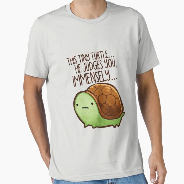Item preview, This turtle.. he judges you. designed and sold by michelledraws.