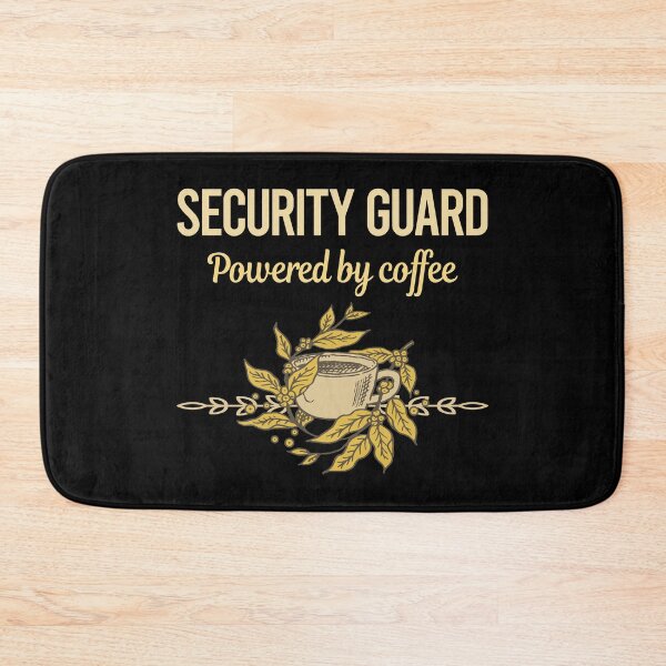 Item preview, Powered By Coffee Security Guard designed and sold by toniabrendaom.