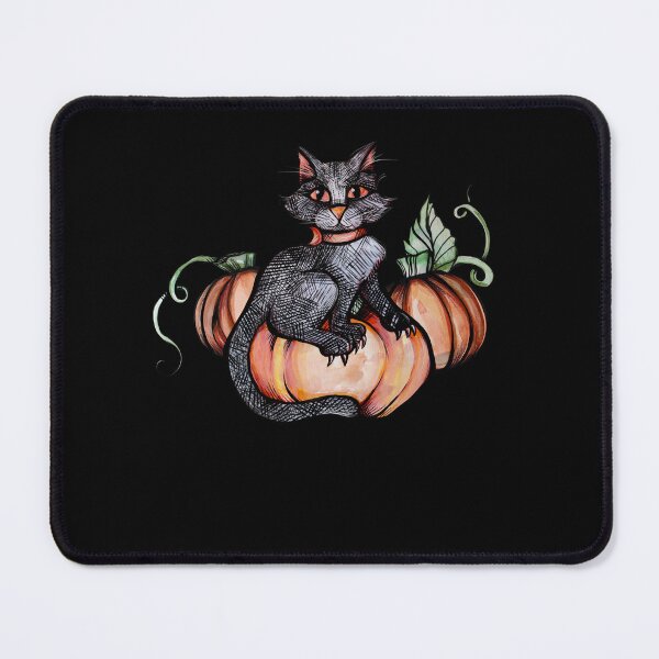 Item preview, Pumpkin Patch Black Cat designed and sold by FrictionMaxxing.
