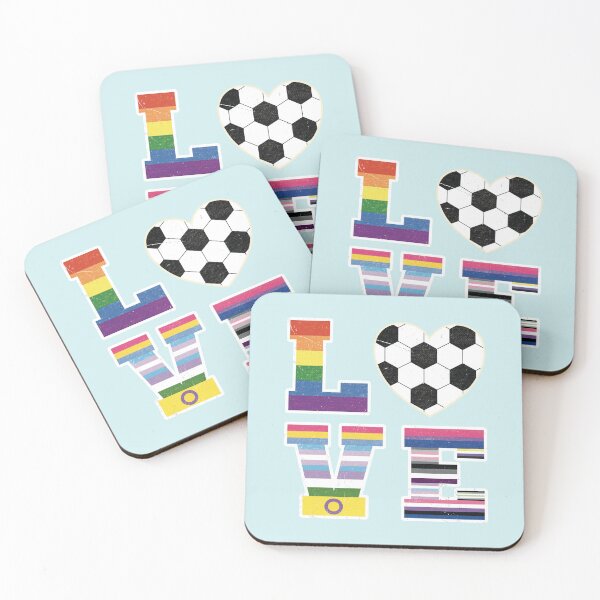 Item preview, Soccer Pride LGBTQ Flags (Love Soccer - Love Football) designed and sold by Numero14.