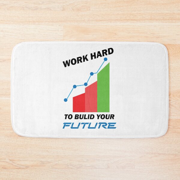Item preview, Work hard to build your future T-shirt designed and sold by Muhammad Khalil.
