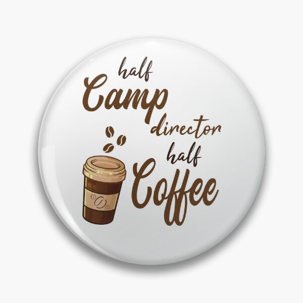 Artikelvorschau, Half Camp Director Half Coffee entworfen und verkauft von woodesigner.
