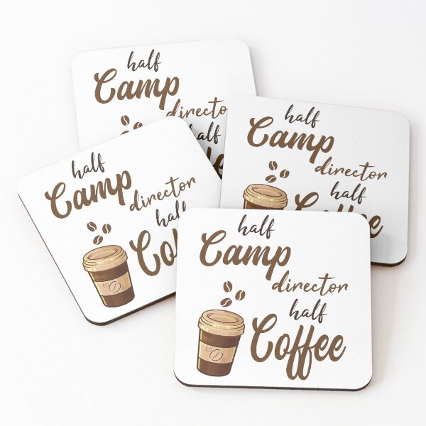 Item preview, Half Camp Director Half Coffee designed and sold by woodesigner.