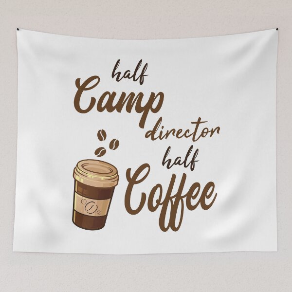 Item preview, Half Camp Director Half Coffee designed and sold by woodesigner.