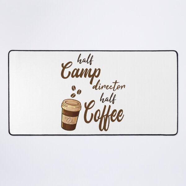 Item preview, Half Camp Director Half Coffee designed and sold by woodesigner.