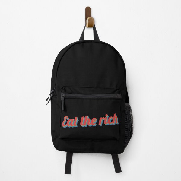 Item preview, Eat the rich retro design text designed and sold by ItsMemeMachine.