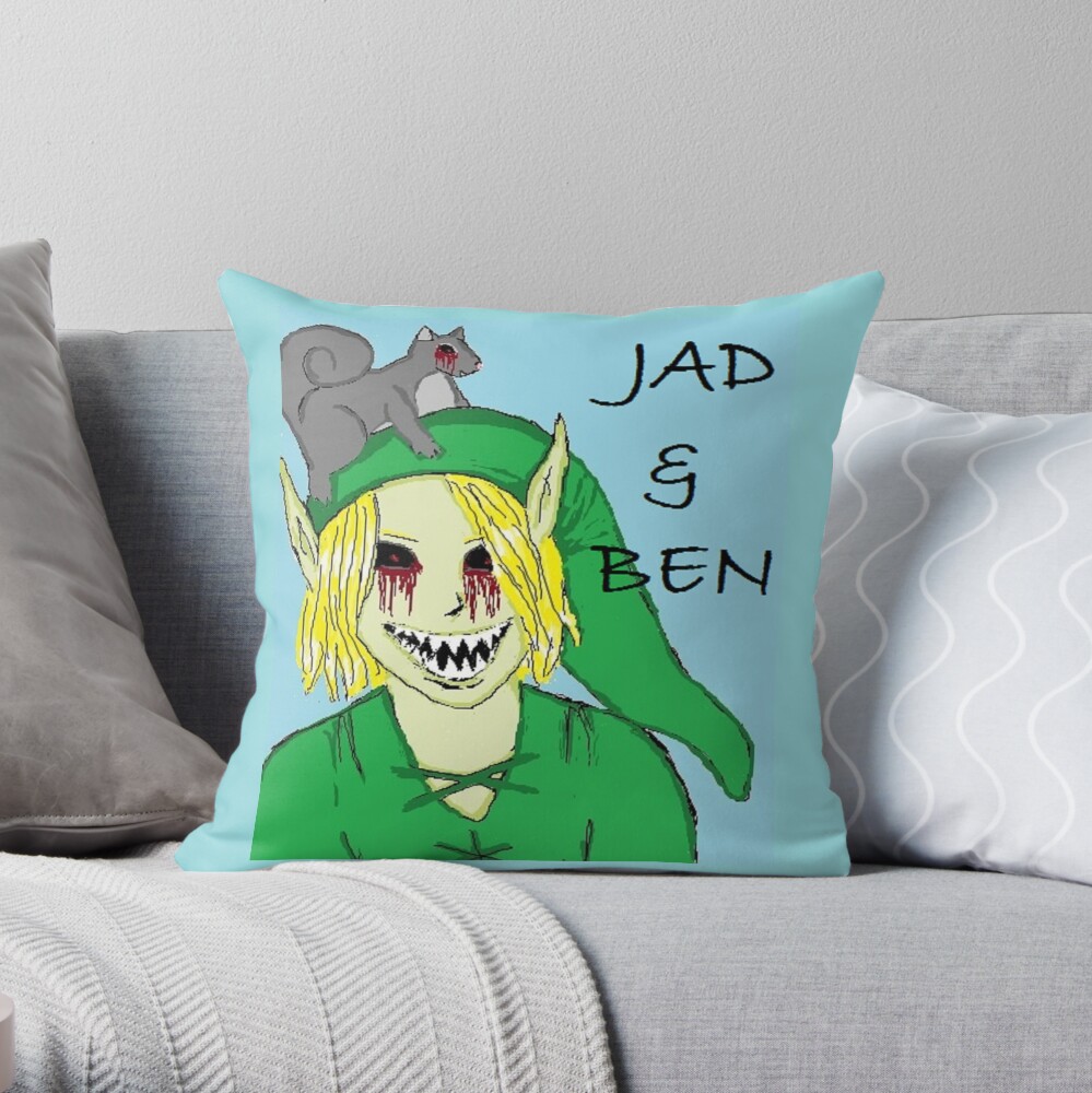 SALLY (CREEPYPASTA) Throw Pillow for Sale by Skayda