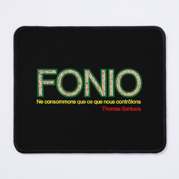 Item preview, Thomas Sankara Citation Ne Consommons Que Ce Que Nous Controlons le Fonio de Assimi Goita designed and sold by Tony Cisse.