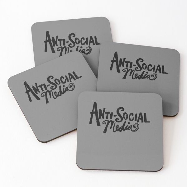 Item preview, Anti-social Media designed and sold by FrictionMaxxing.