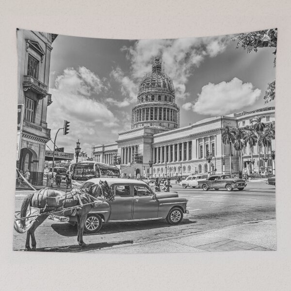 Item preview, Capitolio La Habana Cuba Blanco Y Negro designed and sold by Paul Thompson Photography.