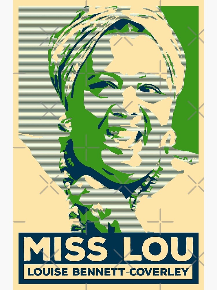 Jamaica Icons, Miss Lou, HOPE Poster