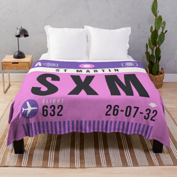 Item preview, Luggage Tag A - SXM Saint Martin (Sint Maarten) Netherlands designed and sold by VoodooCircus.