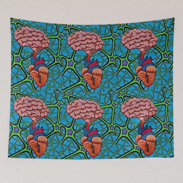 Item preview, heart connected to head designed and sold by theonlineinn.