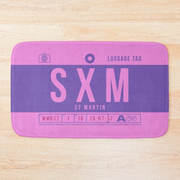 Item preview, Luggage Tag B - SXM Saint Martin (Sint Maarten) Netherlands designed and sold by VoodooCircus.