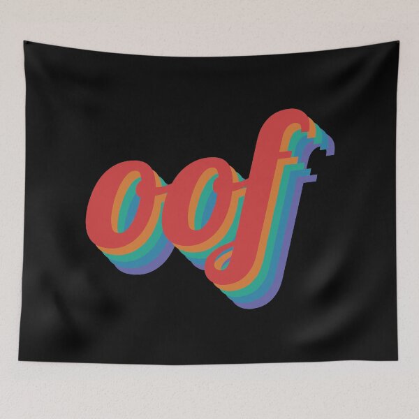 Item preview, oof retro design text designed and sold by ItsMemeMachine.