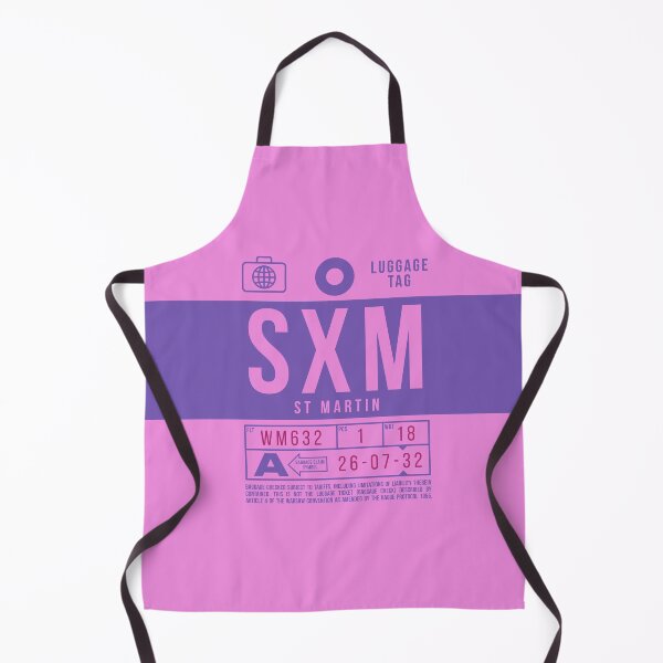 Item preview, Luggage Tag B - SXM Saint Martin (Sint Maarten) Netherlands designed and sold by VoodooCircus.
