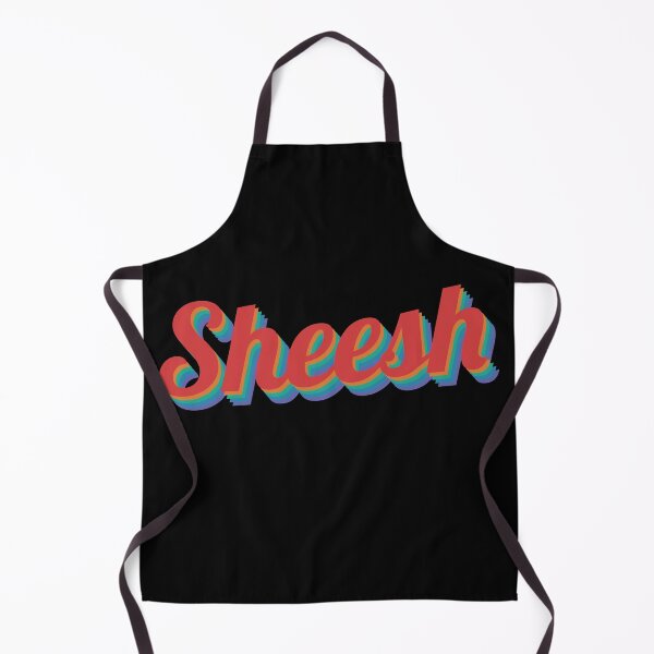 Item preview, Sheesh retro design text designed and sold by ItsMemeMachine.