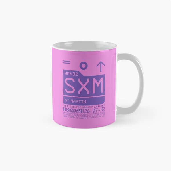 Item preview, Luggage Tag C - SXM Saint Martin (Sint Maarten) Netherlands designed and sold by VoodooCircus.