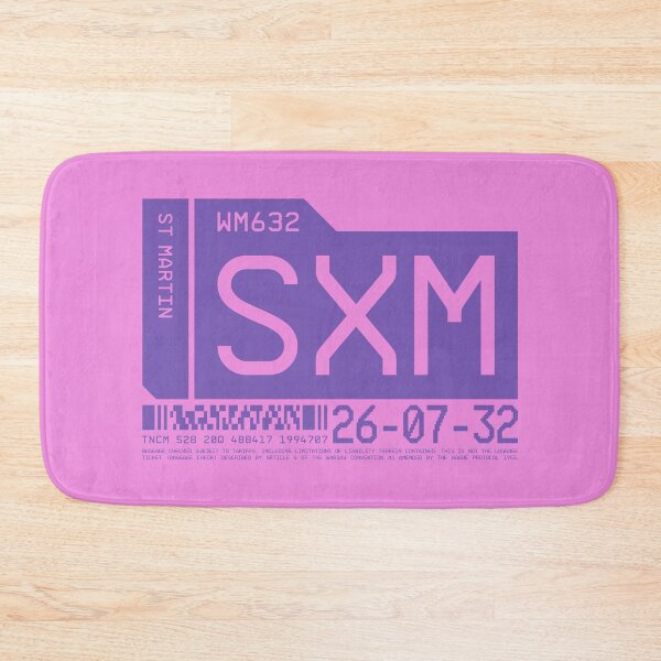 Item preview, Luggage Tag C - SXM Saint Martin (Sint Maarten) Netherlands designed and sold by VoodooCircus.