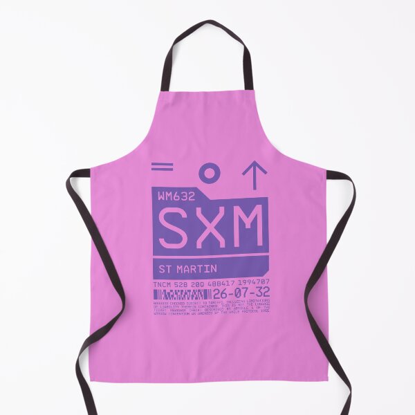Item preview, Luggage Tag C - SXM Saint Martin (Sint Maarten) Netherlands designed and sold by VoodooCircus.