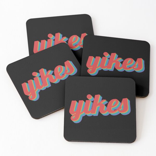 Item preview, yikes retro design text designed and sold by ItsMemeMachine.
