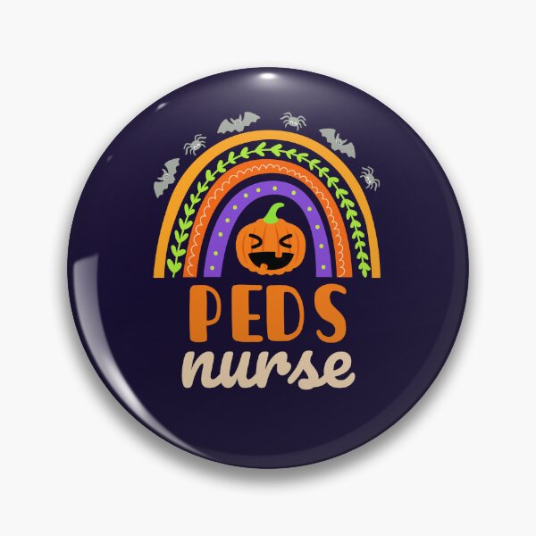 Item preview, Peds Nurse Pediatric Nursing Halloween Rainbow designed and sold by jaygo.
